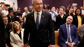 نتانیاهو محاکمه خود در دادگاه را به ابزاری انتخاباتی تبدیل کرد