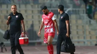 دو ستاره پرسپولیس بازی با نفت را از دست دادند