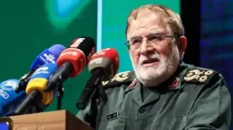 سرلشکر ایزدی: کنترل تنگه هرمز تا زمانی که ایران اراده کند ادامه دارد