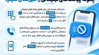 چگونه پیامک‌های تبلیغاتی و خدمات محتوایی را غیرفعال کنیم؟