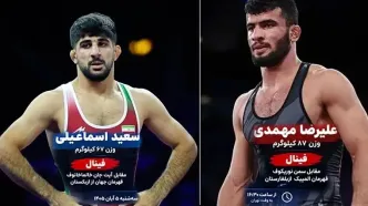 روز چهارم کشتی فرنگی قهرمانی جهان قزاقستان / 2 فینال حساس تیم ملی کشتی فرنگی ایران ، ساعت و برنامه مسابقات