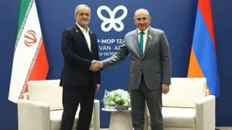 دیدار پزشکیان با نخست وزیر ارمنستان