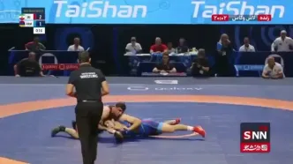 کسب مدال طلای ابوالفضل مهمدی در رقابت با رقیب ارمنستانی
