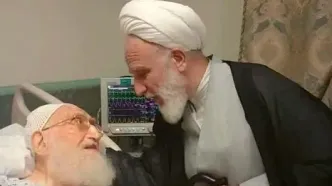 رئیس دفتر رهبر انقلاب در قم از آیت‌الله نوری همدانی عیادت کرد