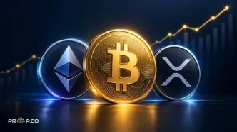 رشد بیت‌کوین، اتریوم و XRP؛ بازار کریپتو صعودی شد