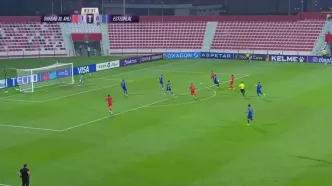 ویدیو: گل دوم شباب الاهلی به استقلال توسط آلوینا