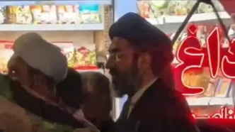 شباهت عجیب یک روحانی به رهبر انقلاب