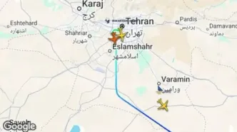 هواپیمای قطر نیم ساعته تهران را ترک کرد