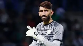 بیرانوند راهی پادگان آباده شیراز شد