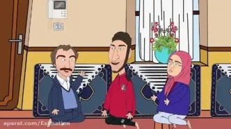 انیمشین سریال پایتخت با هنرنمایی محسن تنابنده / ارسطو و رحمان به دنبال نقی معمولی