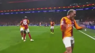 نفس راحت فلیک؛ گل دوم گالاتاسرای با آفساید مردود شد!