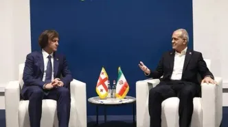 دیدار پزشکیان با نخست وزیر گرجستان
