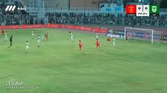 ویدیو| اعلام پنالتی به سود پرسپولیس و رد آن با VAR!