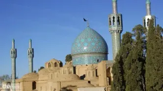 مرمت گنبد آرامگاه شاه نعمت‌الله ولی ماهان آغاز شد