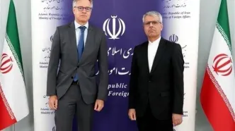 دیدار سفیر جدید آلمان در ایران با سخنگوی وزارت امور خارجه