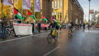 هلندی‌ها ۱۱۱ هفته در حمایت از فلسطینیان راهپیمایی سکوت کردند