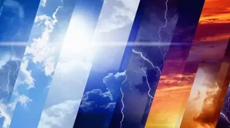 هشدار هواشناسی برای چند استان امروز یکشنبه ۲۶ مهر