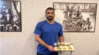 حسن یزدانی ۶ مدال دیگر خود را به موزه افتخارات اهدا کرد