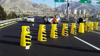 دو مسیر پرتردد شمالی به مدت ۲ روز بسته شدند