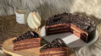 طرز تهیه کیک ماتیلدا با طعم شکلاتی به سبک قنادی