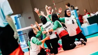 پیروزی تیم والیبال نشسته ایران زنان از ژاپن برد