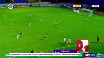 ببینید؛ خلاصه بازی صنعت نفت 2-1 آلومینیوم